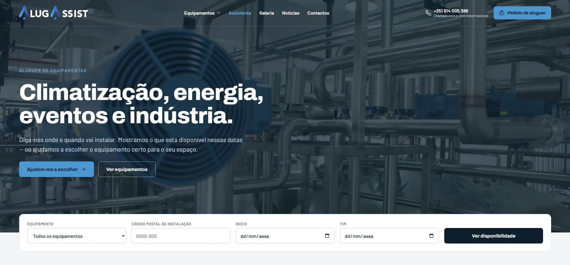 Equipment Rental Platform